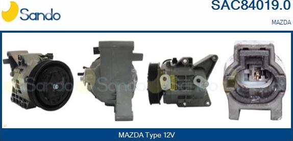 Sando SAC84019.0 - Compressore, Climatizzatore www.autoricambi360.it