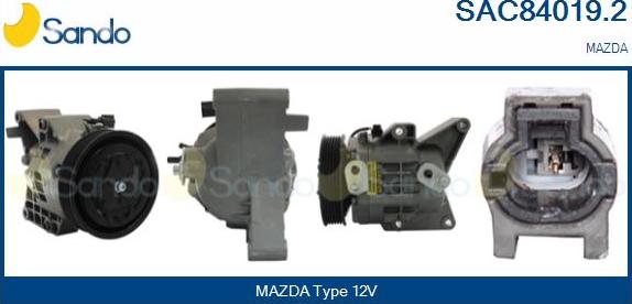 Sando SAC84019.2 - Compressore, Climatizzatore www.autoricambi360.it