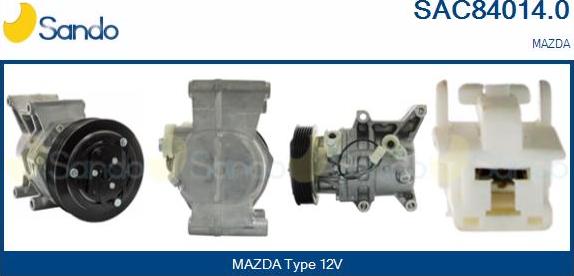Sando SAC84014.0 - Compressore, Climatizzatore www.autoricambi360.it