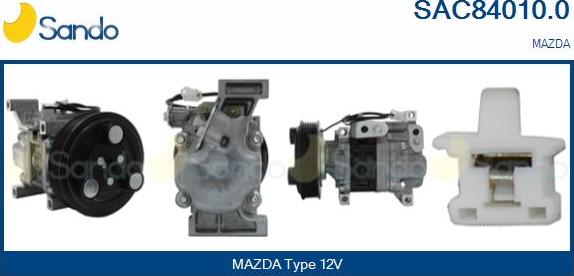 Sando SAC84010.0 - Compressore, Climatizzatore www.autoricambi360.it