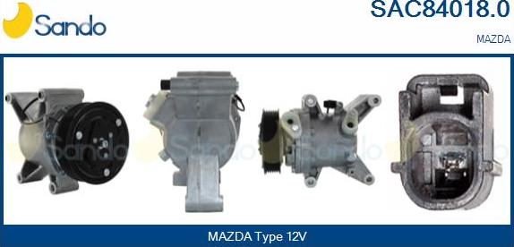 Sando SAC84018.0 - Compressore, Climatizzatore www.autoricambi360.it