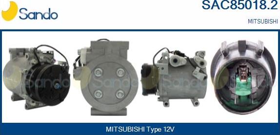 Sando SAC85018.2 - Compressore, Climatizzatore www.autoricambi360.it