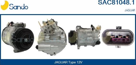 Sando SAC81048.1 - Compressore, Climatizzatore www.autoricambi360.it