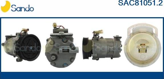 Sando SAC81051.2 - Compressore, Climatizzatore www.autoricambi360.it