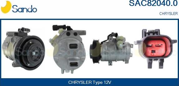 Sando SAC82040.0 - Compressore, Climatizzatore www.autoricambi360.it