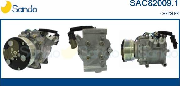 Sando SAC82009.1 - Compressore, Climatizzatore www.autoricambi360.it