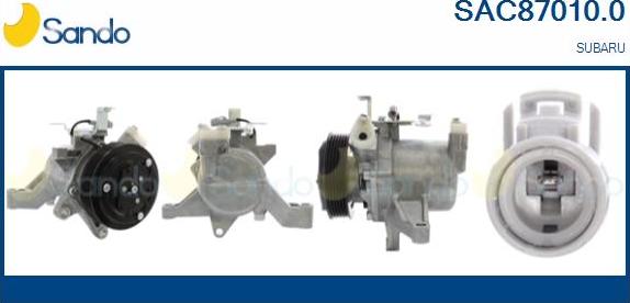 Sando SAC87010.0 - Compressore, Climatizzatore www.autoricambi360.it