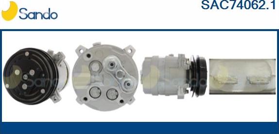Sando SAC74062.1 - Compressore, Climatizzatore www.autoricambi360.it