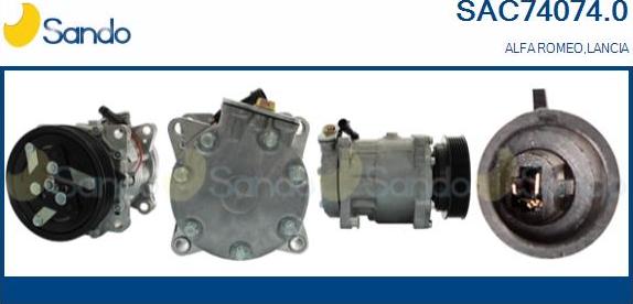 Sando SAC74074.0 - Compressore, Climatizzatore www.autoricambi360.it