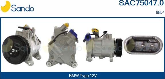 Sando SAC75047.0 - Compressore, Climatizzatore www.autoricambi360.it