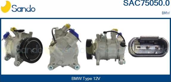 Sando SAC75050.0 - Compressore, Climatizzatore www.autoricambi360.it