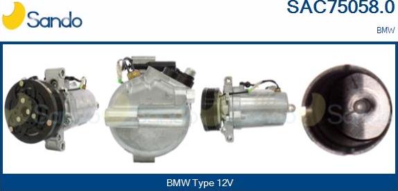 Sando SAC75058.0 - Compressore, Climatizzatore www.autoricambi360.it