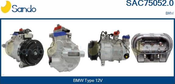Sando SAC75052.0 - Compressore, Climatizzatore www.autoricambi360.it