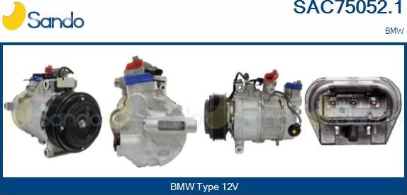 Sando SAC75052.1 - Compressore, Climatizzatore www.autoricambi360.it