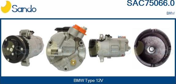 Sando SAC75066.0 - Compressore, Climatizzatore www.autoricambi360.it
