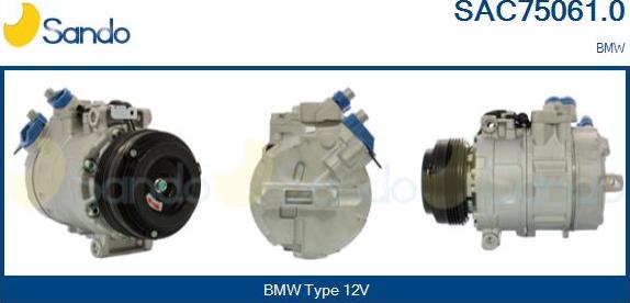 Sando SAC75061.0 - Compressore, Climatizzatore www.autoricambi360.it