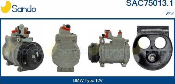 Sando SAC75013.1 - Compressore, Climatizzatore www.autoricambi360.it