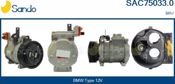 Sando SAC75033.0 - Compressore, Climatizzatore www.autoricambi360.it
