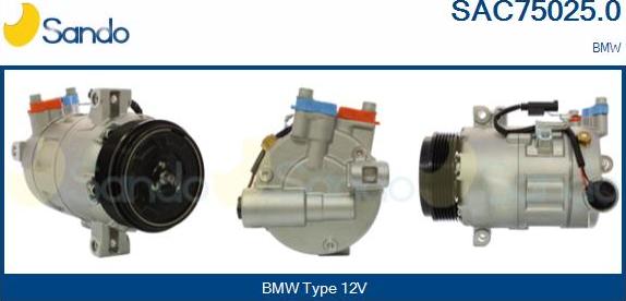 Sando SAC75025.0 - Compressore, Climatizzatore www.autoricambi360.it