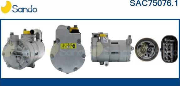 Sando SAC75076.1 - Compressore, Climatizzatore www.autoricambi360.it