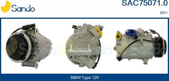Sando SAC75071.0 - Compressore, Climatizzatore www.autoricambi360.it