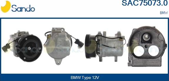 Sando SAC75073.0 - Compressore, Climatizzatore www.autoricambi360.it