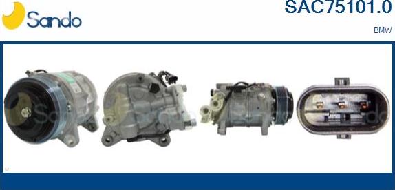 Sando SAC75101.0 - Compressore, Climatizzatore www.autoricambi360.it