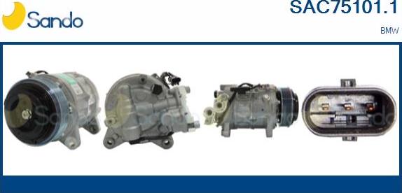 Sando SAC75101.1 - Compressore, Climatizzatore www.autoricambi360.it