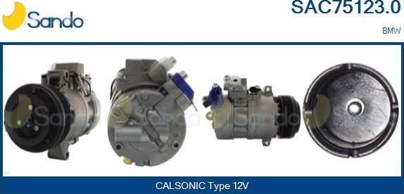 Sando SAC75123.0 - Compressore, Climatizzatore www.autoricambi360.it