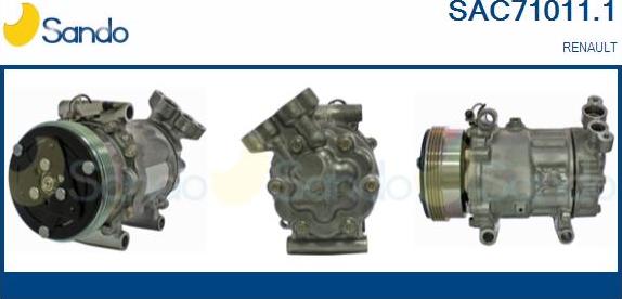 Sando SAC71011.1 - Compressore, Climatizzatore www.autoricambi360.it