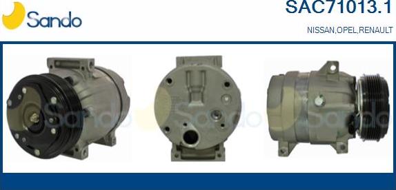 Sando SAC71013.1 - Compressore, Climatizzatore www.autoricambi360.it