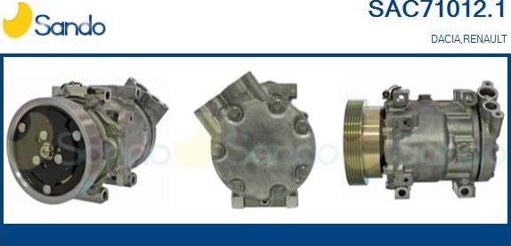 Sando SAC71012.1 - Compressore, Climatizzatore www.autoricambi360.it