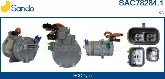 Sando SAC78284.1 - Compressore, Climatizzatore www.autoricambi360.it