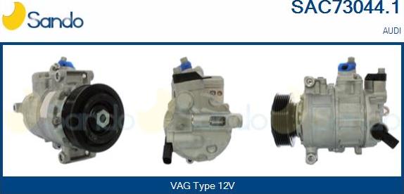 Sando SAC73044.1 - Compressore, Climatizzatore www.autoricambi360.it