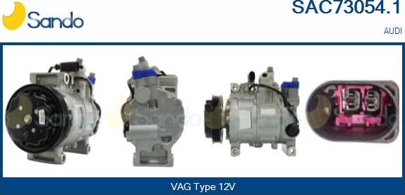 Sando SAC73054.1 - Compressore, Climatizzatore www.autoricambi360.it