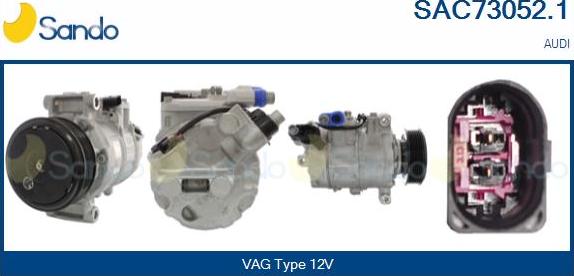 Sando SAC73052.1 - Compressore, Climatizzatore www.autoricambi360.it