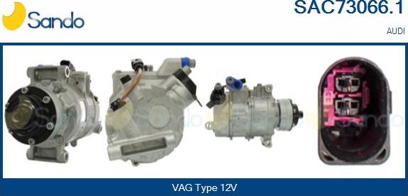 Sando SAC73066.1 - Compressore, Climatizzatore www.autoricambi360.it