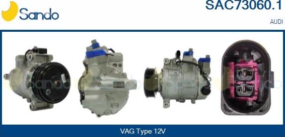 Sando SAC73060.1 - Compressore, Climatizzatore www.autoricambi360.it