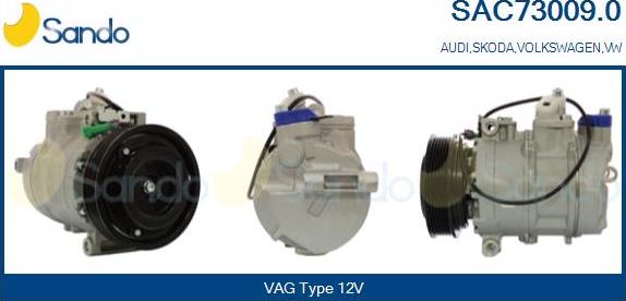 Sando SAC73009.0 - Compressore, Climatizzatore www.autoricambi360.it