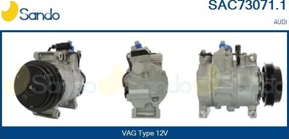 Sando SAC73071.1 - Compressore, Climatizzatore www.autoricambi360.it
