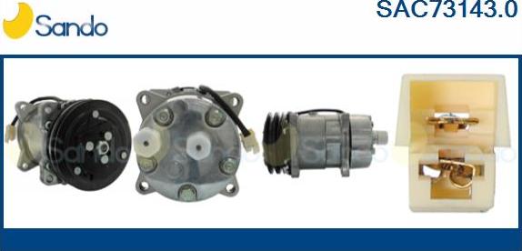 Sando SAC73143.0 - Compressore, Climatizzatore www.autoricambi360.it