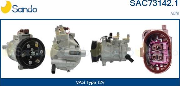 Sando SAC73142.1 - Compressore, Climatizzatore www.autoricambi360.it