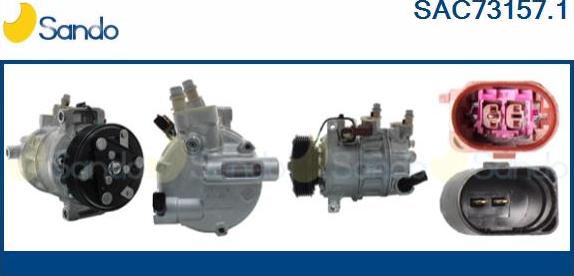 Sando SAC73157.1 - Compressore, Climatizzatore www.autoricambi360.it