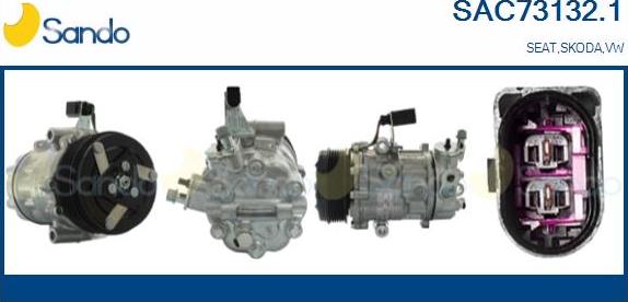 Sando SAC73132.1 - Compressore, Climatizzatore www.autoricambi360.it