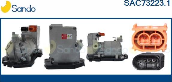 Sando SAC73223.1 - Compressore, Climatizzatore www.autoricambi360.it