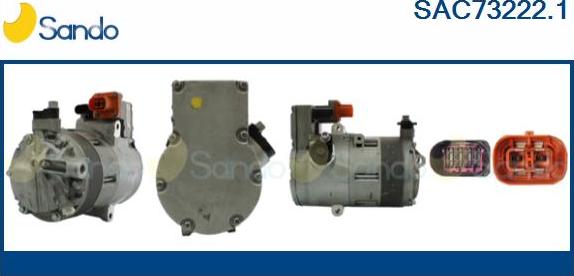 Sando SAC73222.1 - Compressore, Climatizzatore www.autoricambi360.it