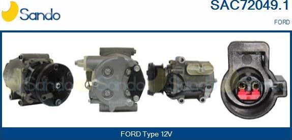 Sando SAC72049.1 - Compressore, Climatizzatore www.autoricambi360.it