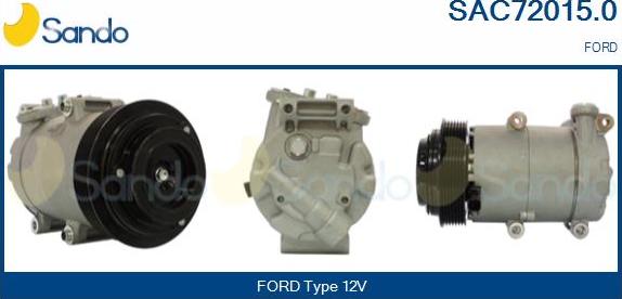 Sando SAC72015.0 - Compressore, Climatizzatore www.autoricambi360.it