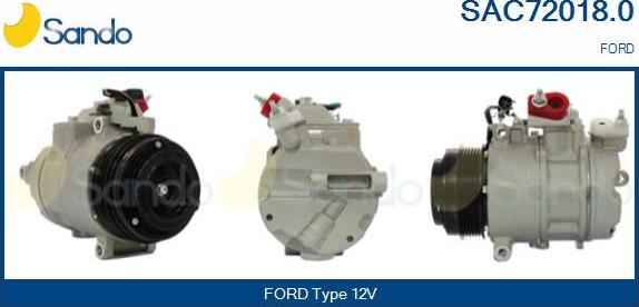 Sando SAC72018.0 - Compressore, Climatizzatore www.autoricambi360.it