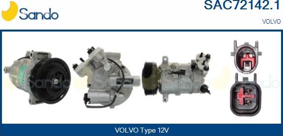 Sando SAC72142.1 - Compressore, Climatizzatore www.autoricambi360.it
